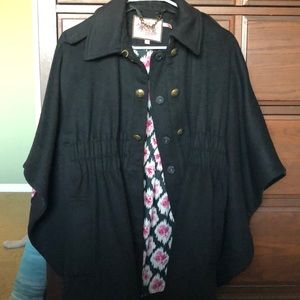 Juicy Couture: Black Poncho